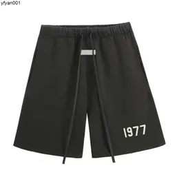 Men Shorts Mens Designer Sweatpants Sport Jogging Beach Trend Casual Pants Loose Cotton Outdoor Black Color