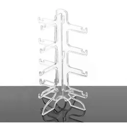 Occhiali da vista Occhiali da sole Show Stand 3 strati Whiteclear Rack Holder Frame Display Stand Show Stent 19716cm3967982