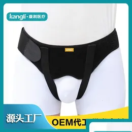 Back Massager Back Masr Hernia Belt Truss för Inguinal eller Sports Support Brace Pain Relief Reery Rem med 2 avtagbar kompression 23 DHGWI