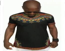 패션 여름 꽃 인쇄 아프리카 O 목 티셔츠 남성 캐주얼 짧은 소매 셔츠 탑 티 크기 S2XL2900880