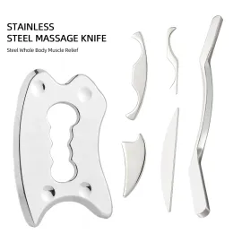 Avslappning fascial vävnad gua sha verktyg manuella muskler massager fibrer släpp skrapa sport fies muskel avslappning skrapning kniv