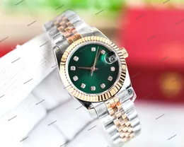 2024 New Womens Datejust Wadies Mechanical Watch المستوردة المواطن الأصلي الآلة الياقوت الكريستال 316L من الفولاذ المقاوم للصدأ الصلب 5 حزام من الفولاذ 31mm 12m