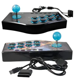 joysticks retro arcade لعبة joystick usb rocker game controller 3 في 1 ل PS2/ps3/pc/Android OTG الهاتف المحمول Android TV Tablet TV Box