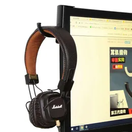 Communications Headphone Stand Stick-on Headset Hook Monitor Parer, Convenient for User to Place the Headset, Handy When Using