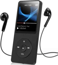 مشغل Bluetooth MP4 Music Player 8GB 16/32/64GB طالب Walkman مع مكبرات الصوت FM Car Radios Recorder Recorder eBooks Portable MP3 Player