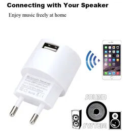Коммуникации AC 110 В 220 В USB настенное зарядное устройство беспроводной адаптер Bluetooth 3,5 мм AUX V5.0 аудио-музыкальный приемник вилка европейского стандарта и США