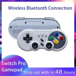 Gamepads en yeni SN30 Pro Gamepad Nintend Switch MacOS Denetleyicisi Kablosuz BluetoothCompatible Denetleyici Joystick NS Switch