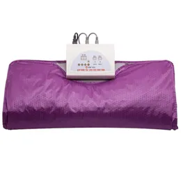 Modello 2 Zone Abete Sauna Infrarosso lontano Corpo Dimagrante Sauna Coperta Riscaldamento Terapia Borsa sottile SPA PERDITA DI PESO Corpo Detox Machin3749664