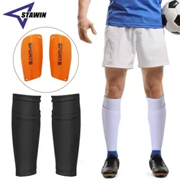 1 çift açık futbol futbol shin koruyucusu yetişkin gençler çorap pedleri profesyonel kalkanlar legging bingoters kolları koruyucu dişli 240226