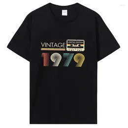 القمصان T قمرات 1979 محدودة الإصدار هدايا عيد ميلاد القطن Tees Tees Tops Graphic T-Shirt Exclude ذات الحجم الكبير