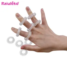 منتجات تدليك الأصابع Raiuleko خاتم الوخز بالإبر خاتم الرعاية الصحية مدلك جسم الاسترخاء تدليك يدويًا فقدان الوزن