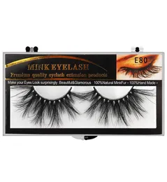 25MM Eyelashes 3D Mink Eyelashes False Eyelash Extension 5d Mink Lashes Thick Long Big Dramatic Eye Lashes Makeup Maquillage8019572