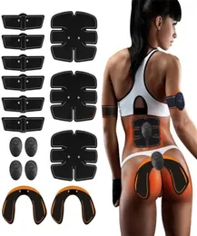 Abdominal muskelstimulator Hip Trainer EMS ABS Training Gear Träning Body Slimming Fitness Gym Equipment 2201111429124
