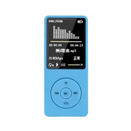 Players Feniores 1,8 Zoll LCD Display MP3 Player FM Radio EBook Media Player reproductor de mp3 Unterstützung Externe Speicher TF Karte