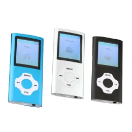 Players Mini MP3 Player 200mAh with FM Radio Digital LCD Long Battery Life MP4 Player for Slim Portable Lightweight Compact