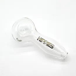 1 pz, tabacco cetriolo mano inebriante tubi di vetro Pyrex cucchiaio bong bruciatori a nafta chiodo tubo di fumo spesso 8 colori, accessori per fumatori