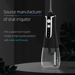 Oral Care Artifact - USB -uppladdningsbar bärbar oral irrigator, 300 ml stor kapacitet Vattentank, vattentät design, rengör tänder utan blinda fläckar!