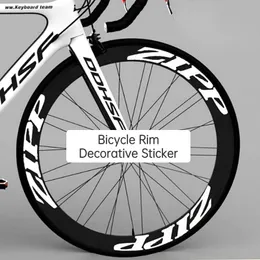 Наклейка на обод дорожного велосипеда, наклейки на колеса велосипеда, Pegatinas Bicicleta, водонепроницаемая декоративная пленка, аксессуары для велоспорта, светоотражающая наклейка 240223