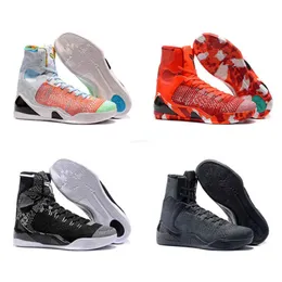 Mamba 9 High Weaving BHMEasterChristmas Kids Shoes para Top Qaulity Mens 9s Treinadores Esportivos Sneakers5417508