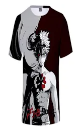 Japão anime preto trevo 3d t camisa para mulheres homens crianças adulto manga curta engraçado camiseta asta yuno noell silva cosplay costume2909943