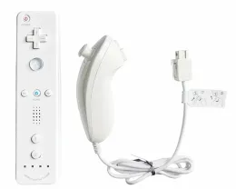 GamePads GamePad White 2 в 1 беспроводной дистанционный контроллер для контроллера Nintendo Wii встроенный в движение плюс