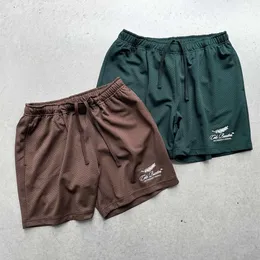 Pantaloncini da uomo Cooocoll Cole Buxton pantaloncini in rete di alta qualità con ricamo semplice traspirabilità sportiva oversize e asciugatura rapida per pantaloni sportivi da uomo J240228