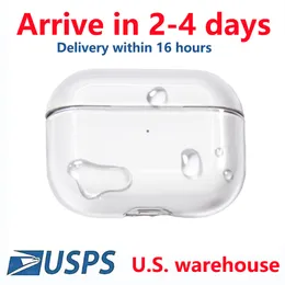 For Airpods pro 2 air pods 3 Earphones airpod Bluetooth Headphone Accessories Solid Silicone Cute Protective Cover Apple Wireless Charging Box Shockproof Case