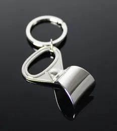 Personlighet Easy Pull Ring Portable Bottle Opener Key Chain Liten Gift Minimalist Pendant Keychains Can Lettering5419521