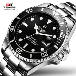 2019 Drop TEVISE TOP MARNE MEN MECHANical Watch Automatyczna moda luksusowy zegar ze stali nierdzewnej męski Zegar Relogio Masculino Ly1294e