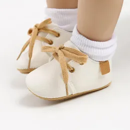 Винтажные детские туфли First Walker для маленьких мальчиков и девочек, милые сандалии принцессы Prewalker Walker без шнуровки