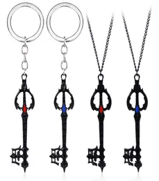 Game Kingdom Hearts Sora Keyblade Alloy Key Chains KeyChain KeyFob Keyring Key Chain Pendant Necklace Jewelry Accessories9734499