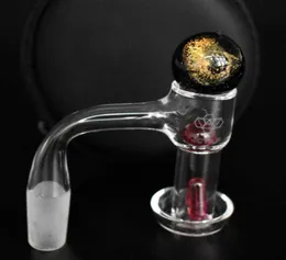 Novo JCVAP Weld Terp Slurper Quartz Banger com logotipo Zipper Bag Ruby Pillar Peras Bead Bolas de mármore Inserção para vidro Bong7081666