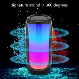 Players Pulse 4 Wireless Bluetooth Speaker Portable IPX7 Light MP3 Player Wireless مع Steroo STEREO