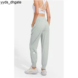 Lu lu lulus damens ll kobiety jogging joga dziewiąte spodnie kieszonkowe legiki miękkie wysoką talię biodra elastyczne spodne