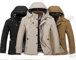 Men039s Trench Coats Coat Designer Spring Autumn Windbreaker Jacket Male Long Jackets Men Casaco MasculinoMen039s9004230