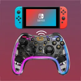 Nintendo Switch /Pro Controller Gaming Handle Neon Coloruf Light Joypad Joypad Wireless GamePad with RGB LED用のゲームパッド