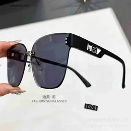 Original 1to1 família h 2024 novos óculos de sol moda luxo high-end cristal corte borda tiktok transmissão ao vivo preferido uqdd