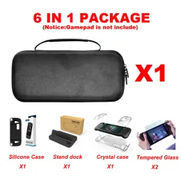 Gamepads حامل الزجاج المقسّنات Dock Dock Storage Bag antislip Cylicone Case Case Case Case Procover