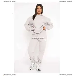 Designer Tracksuits White Fox Hoodie Mulheres Primavera Outono Inverno Novo Hoodie Set Moda Desportivo Manga Longa Pulôver Com Capuz Corredores White Fox 181