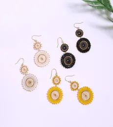Dangle Earrings Boho Handmade Seed Beads For Women Vintage Big Drop Fashion Oorbellen Miyuki Jewellry7174883