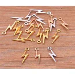 Naszyjniki wiszące Błyskawicę bransoletka metalowa metoda biżuterii 60pcs 520 mm trzy kolor mini uroki naturalne zjawisko DHAD DH5LH
