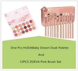 Huda Baby Nowa nagie paletę cieni do powiek Blendable Rose Gold Teksturowane cienie Neutralne Smoky Multi Refleksyjne z profesjonalistą 8622078