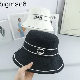 Fashion Bucket Hat Cap for Women Men Baseball Caps Beanie Casquettes Black White Fisherman Buckets Hats Patchwork High Quality Spring and summer Wide Brim Hats