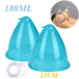 Relaxation 210ml Butt Lift King Size Vacuum Suction Blue Xxl Cups Chest Enlarge Large Vacuum Massage Cups Set for Butt