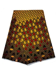 Echtes Wachs D Real Wachs Print Stoff Niederländisch Hollandaais Pagne Africa Kleid 100% Baumwollno2A 240220