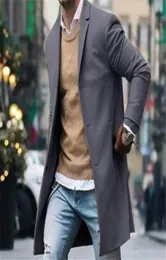 전체 Herren Wollmantel Winter Trenchcoat 아웃웨어 Mantel Langarm Jacke 사업 Sakko 겨울 따뜻한 긴 재킷 솔리드 오버 코트 O6966771