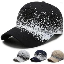 Bollmössor Bomull broderad brev Baseball Cap Men's Spring Summer Autumn Outdoor Leisure Sports Ms. Visor Hat Sanpback