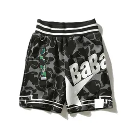 Herren Damen Designer Shorts Hip Hop Hosen Briefdruck Streifen Lässige Fünf-Punkte-Kleidung Sommer Strandkleidung Shorts