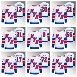 maglia da hockey New York 2024 Stadium Series cucita Rangers 23 Adam Fox Igor Shesterkin Chris Kreider Mika Zibanejad Barclay Goodrow Artemi Panarin Blake Wheeler