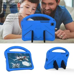 Kids Children Handle Stand EVA Soft Shockproof Tablet Case for ipad mini 123 4 5 6 samsung T290 T307 T280 Lenovo Tab M8 2nd Gen TB-8705F Huawei M3 8.0 M5 M6 Matepad T84079843